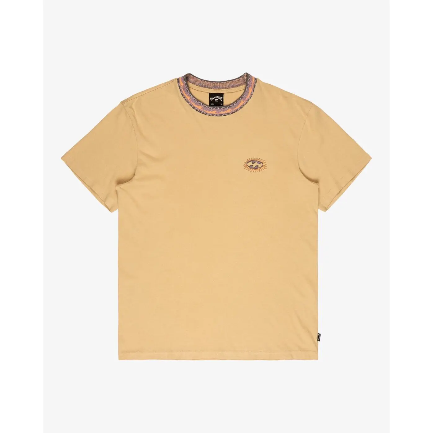 Billabong Men's Beige T-Shirt Tribal