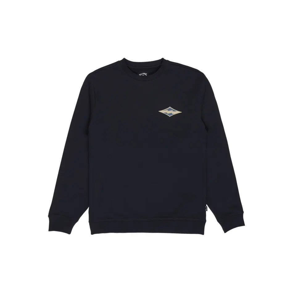 Billabong Men's Noir Sweatshirt Foundation Cr