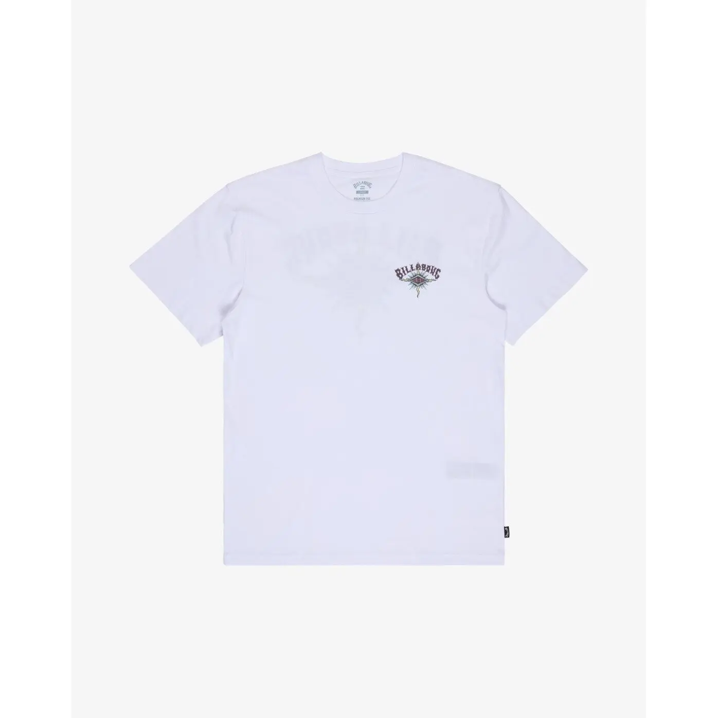 Billabong Men's Blanc T-Shirt Re Issue