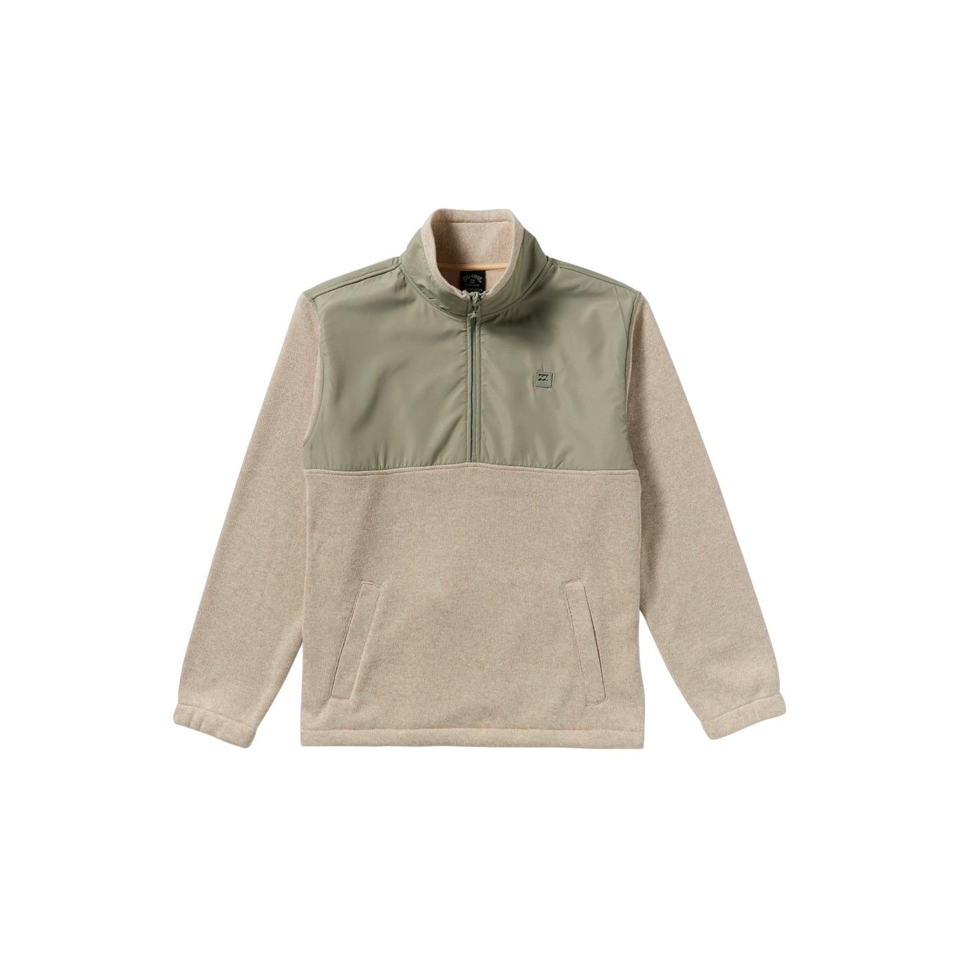 0196752366744 - Stehkragen Fleecejacke mit Reißverschluss Boundary Blocked