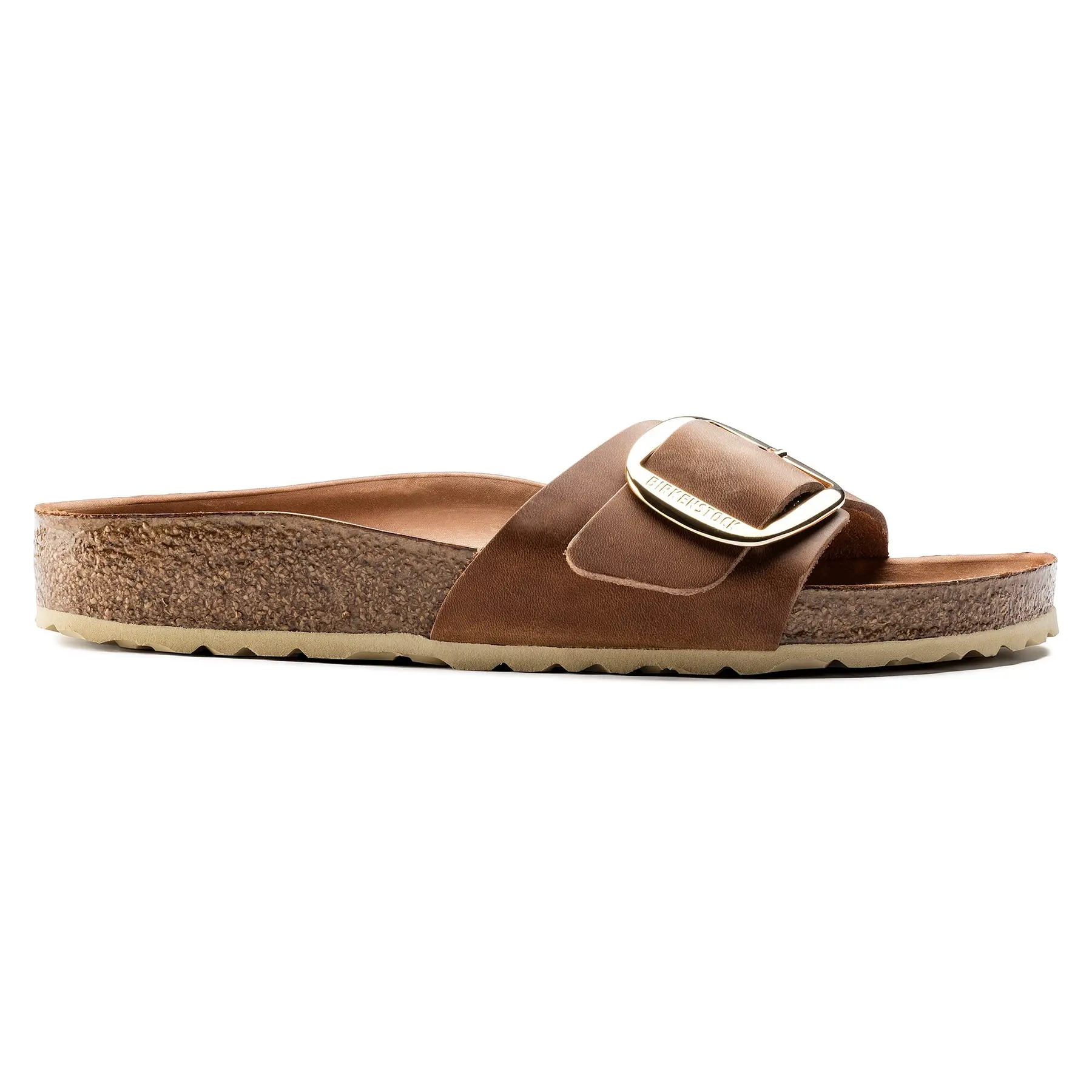 Pantoletten aus geöltem Leder für Damen Birkenstock Madrid