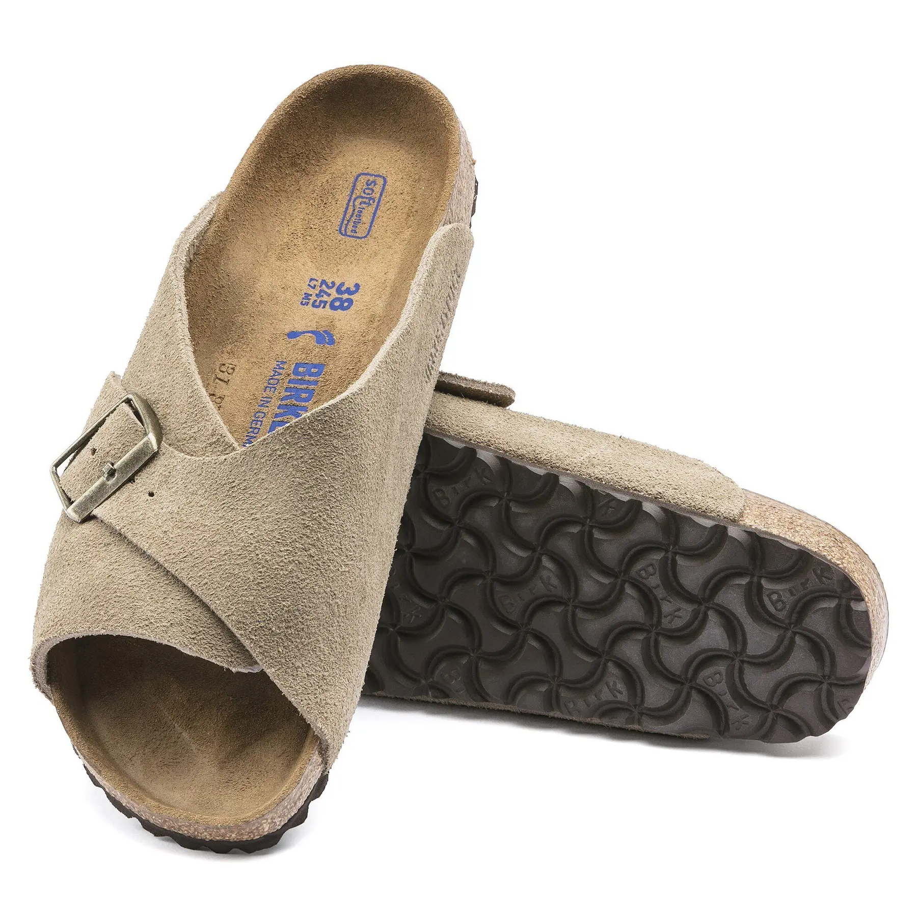靴 Birkenstock AROSA beauty&youth 35 Women's sandals Birkenstock Arosa Soft Footbed Suede Leather