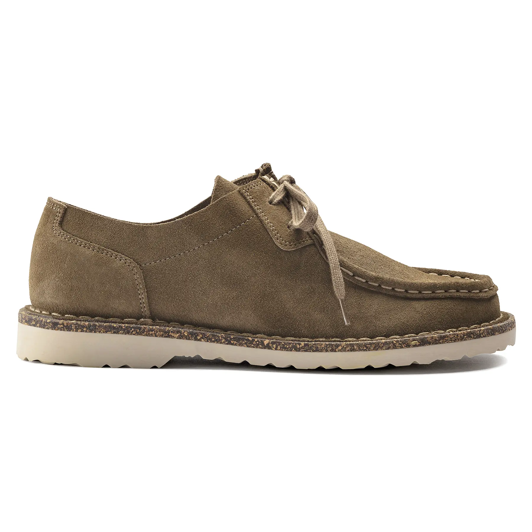 Birkenstock Gris Moccasins Pasadena Iii Suede Leather