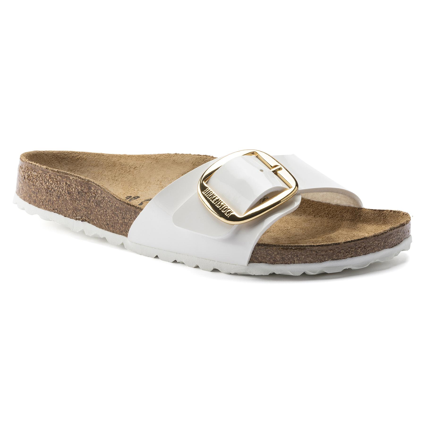 Sandali donna Birkenstock Madrid Big Buckle Birko-Flor Patent
