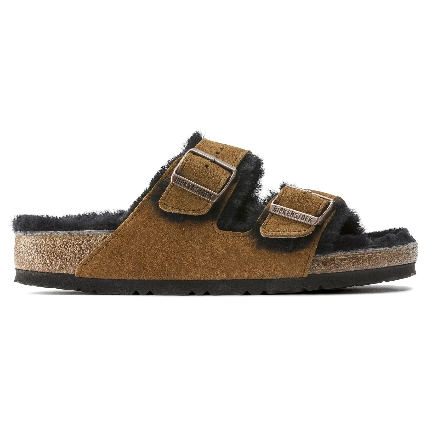 4061417005022 - Leder Lehrer-Pantoletten Arizona Shearling