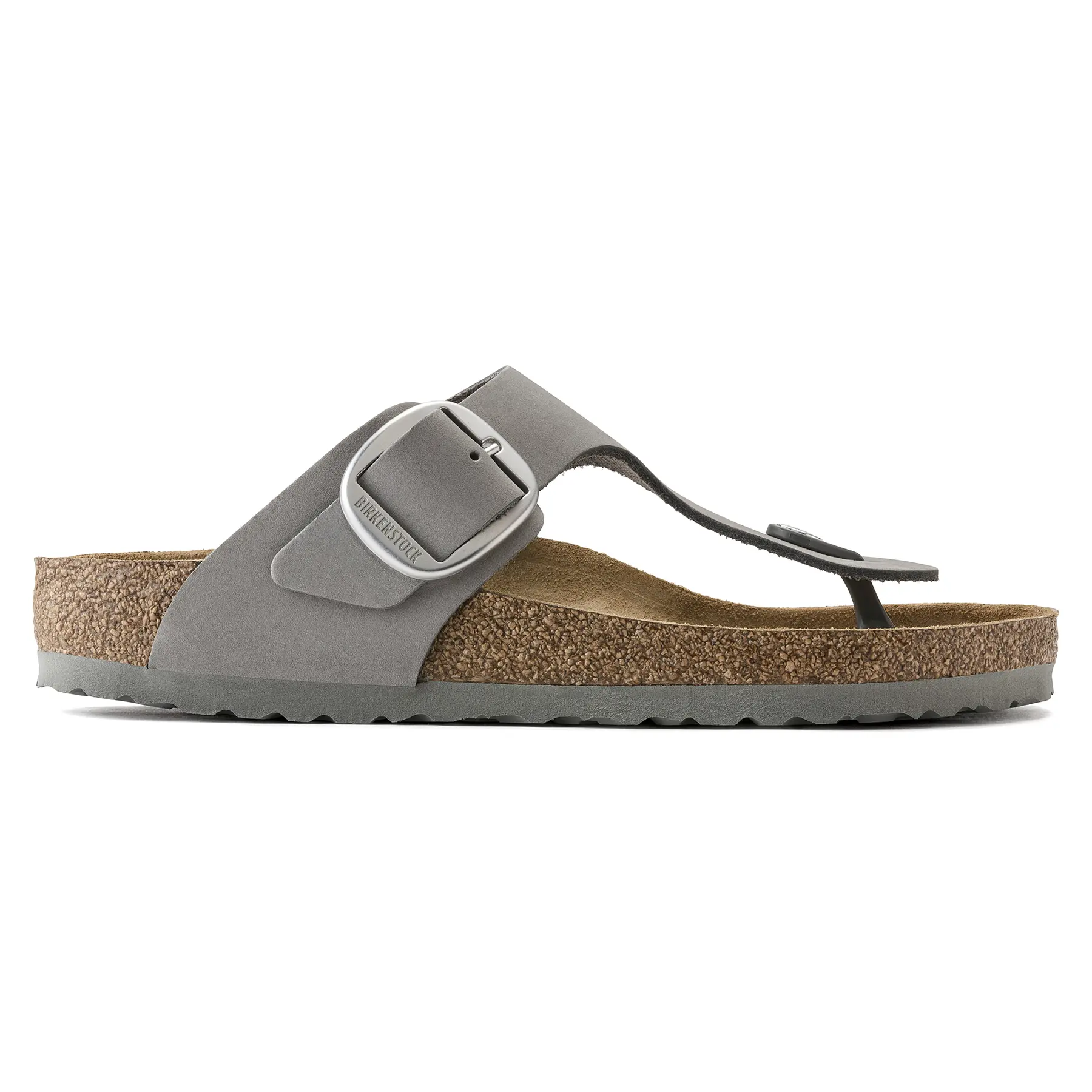 Infradito da donna  Gizeh Big Buckle Nubuk Leather