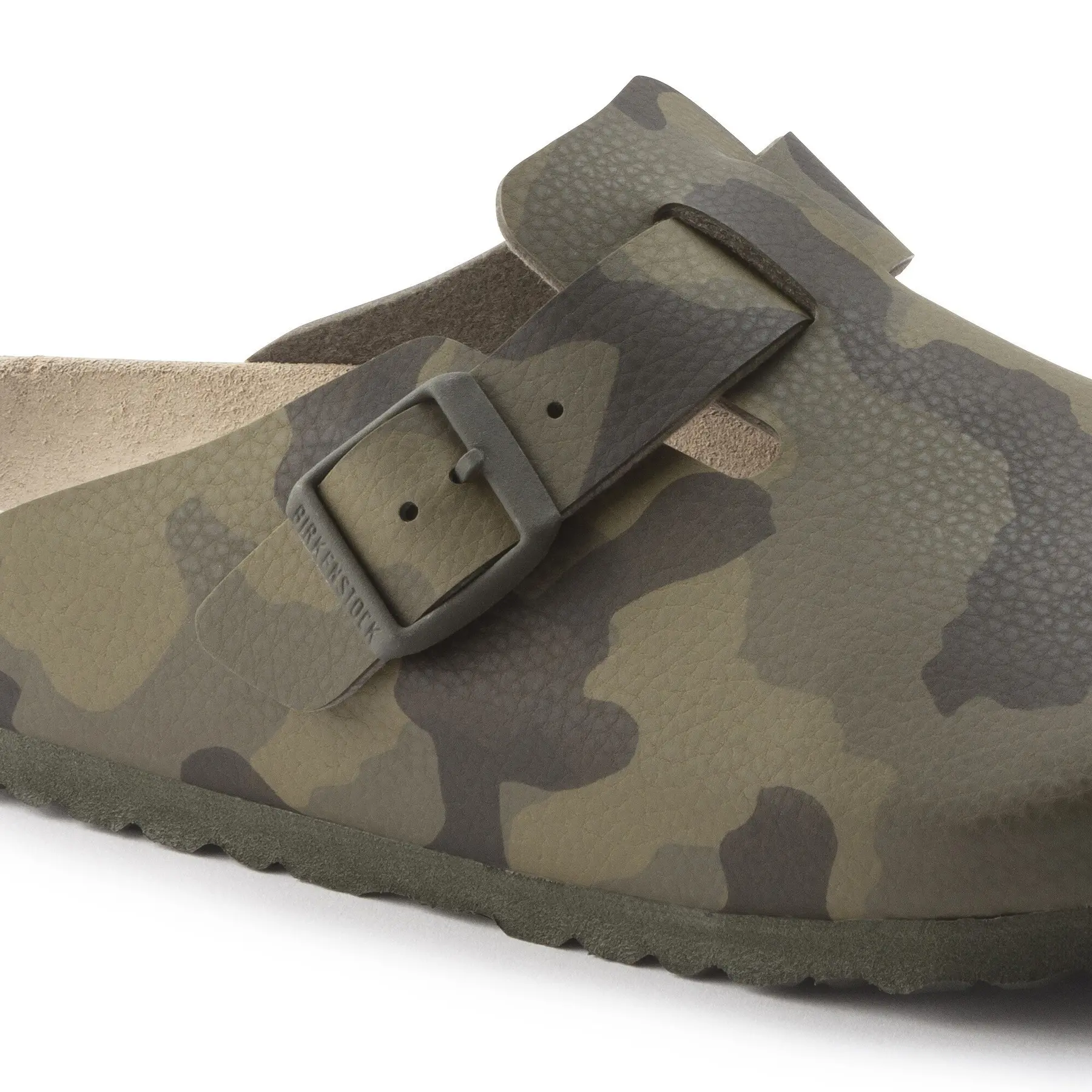 Birkenstock Boston Birko Flor Desert Soil Camo Green Clogs 43 Men’s 10 Birkenstock Arizona Soft Footbed - FREE Shipping & FREE  main image 4