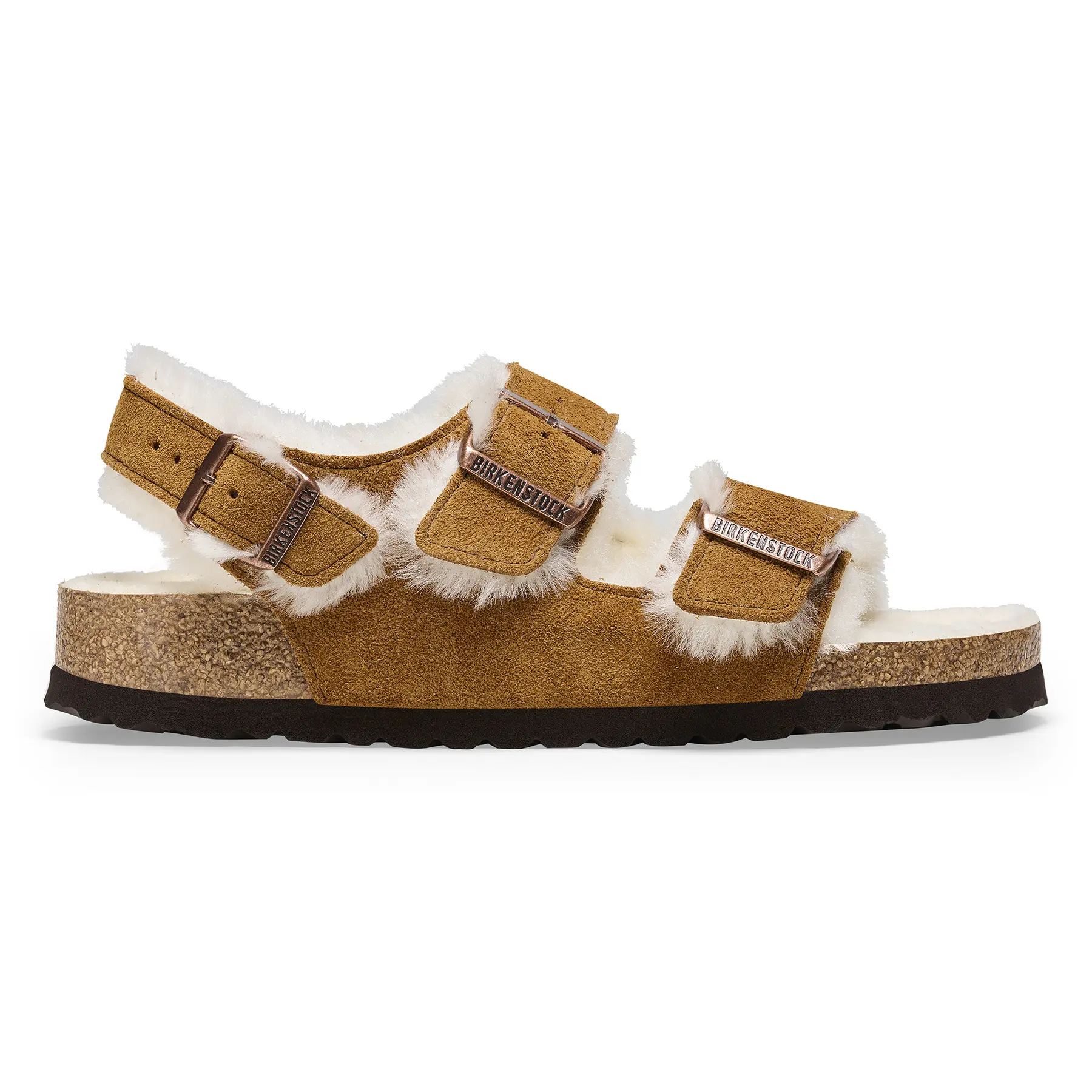Sandali in pelle da donna  Milano Shearling
