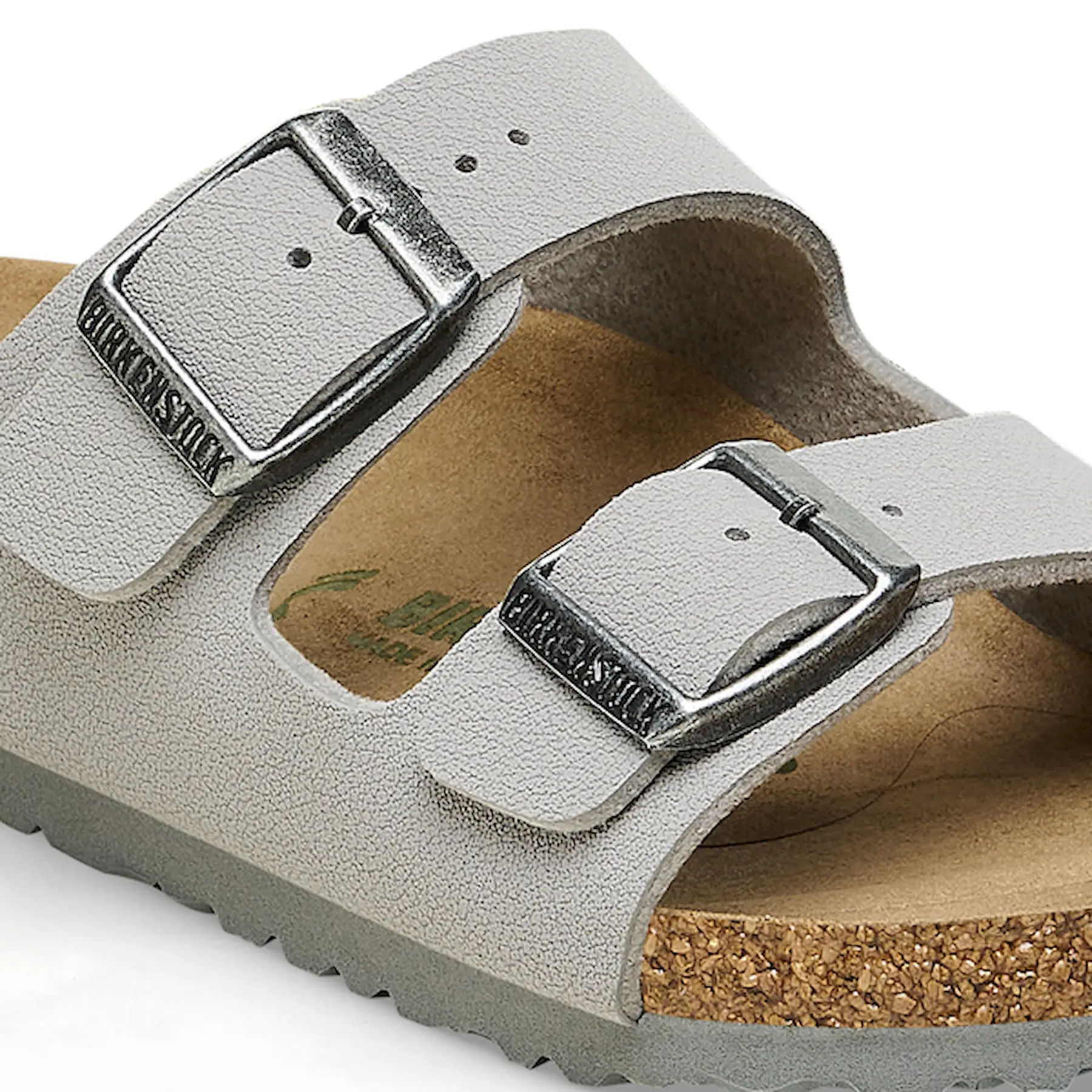 Girl's sandals Birkenstock Arizona Vegan Nubuck | Sneakids