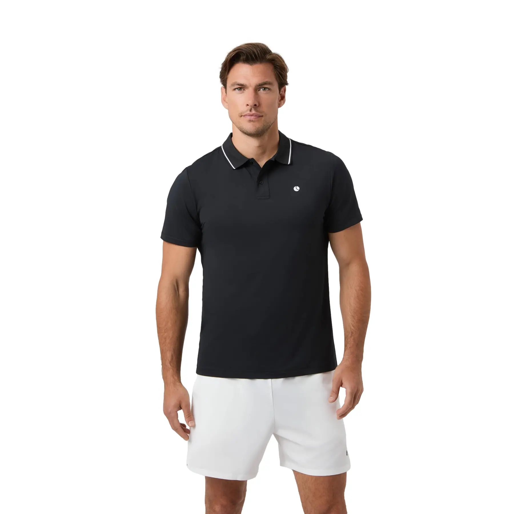 Björn Borg Men's Noir Polo Ace