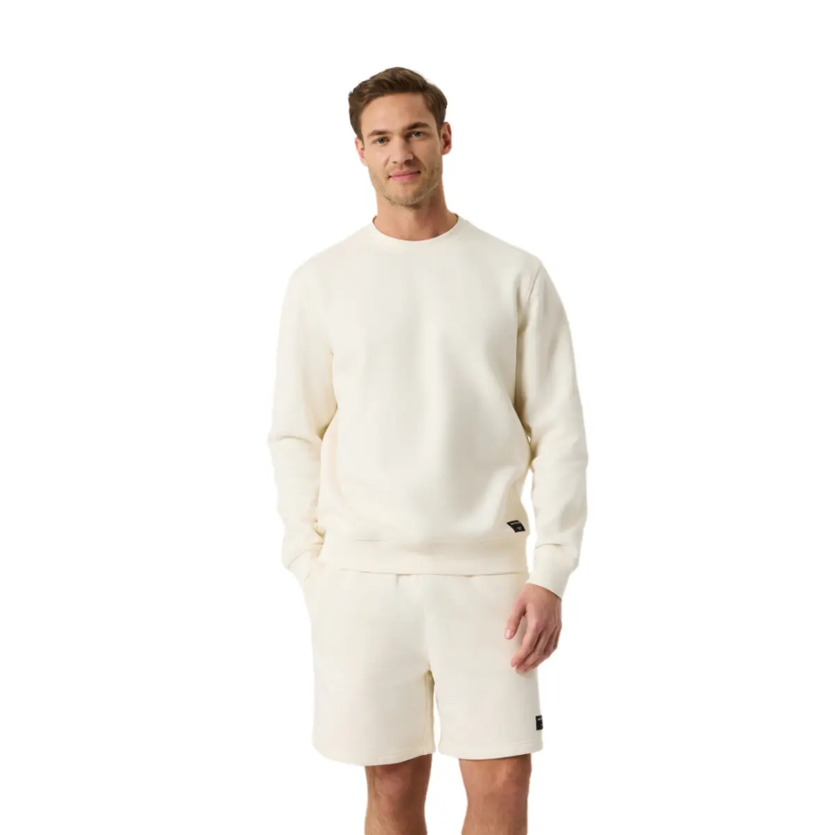 Björn Borg Men's Beige Sweatshirt Centre