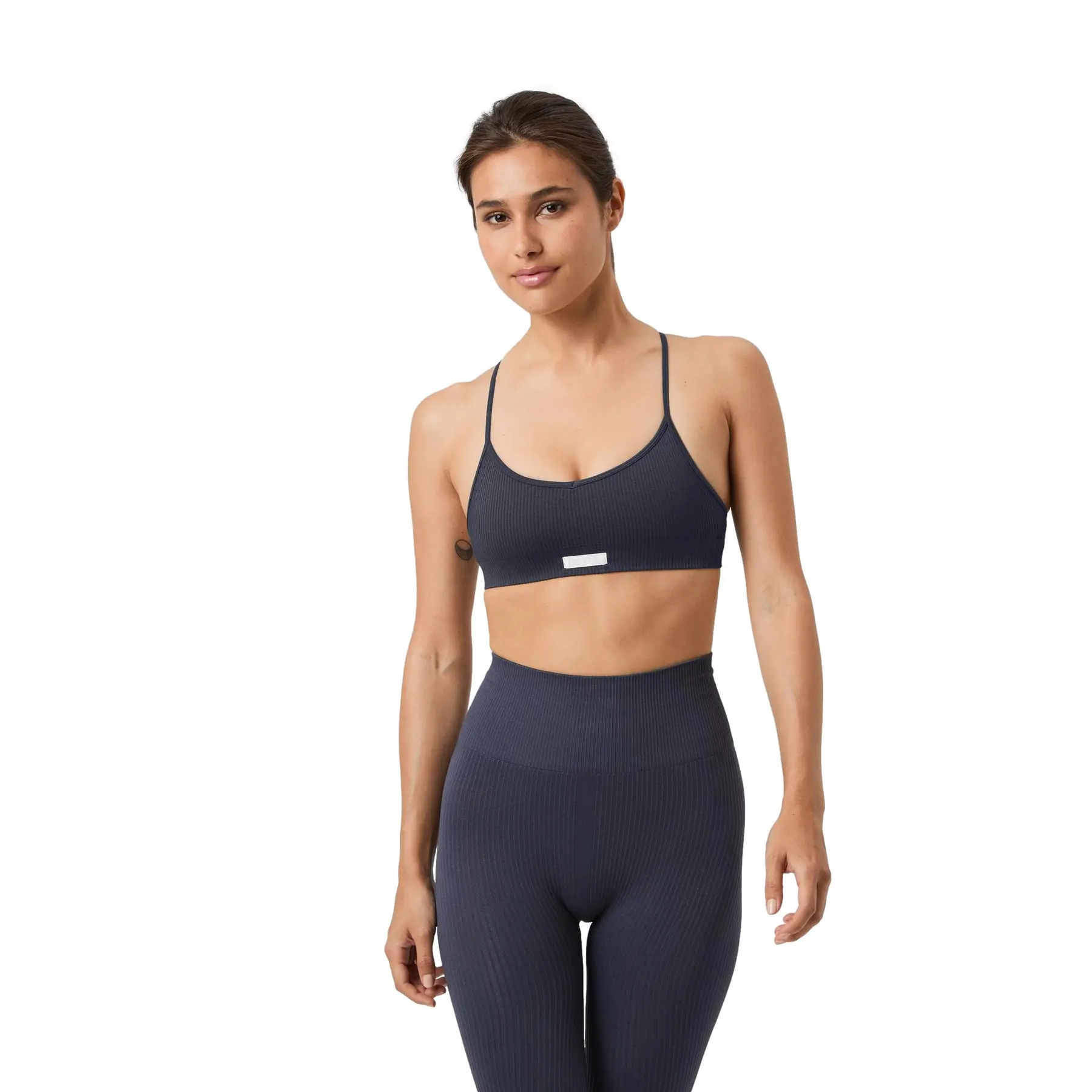 Brassière a spalline a coste senza cuciture donna  Studio