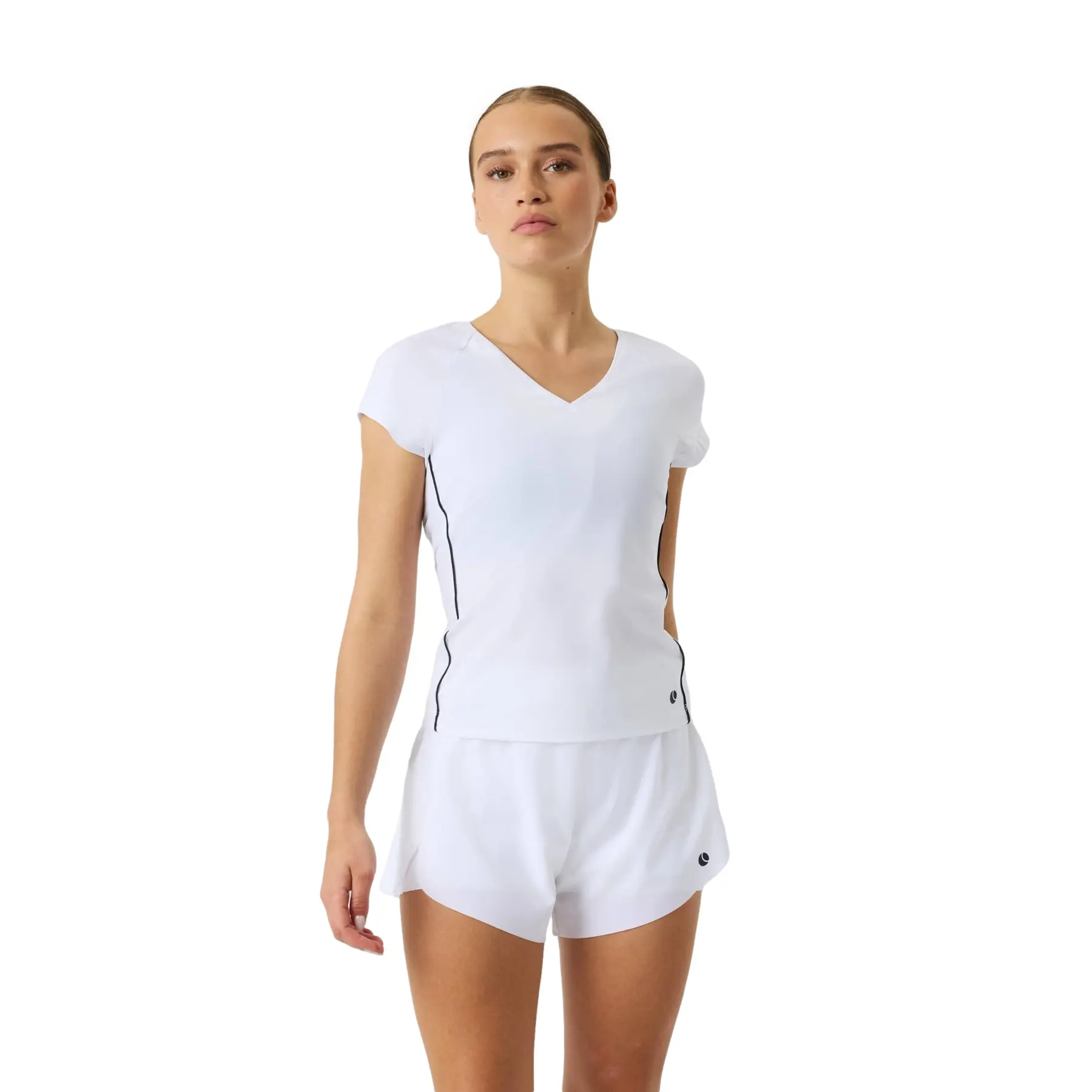 Damen V-Ausschnitt-Shirt Björn Borg Ace