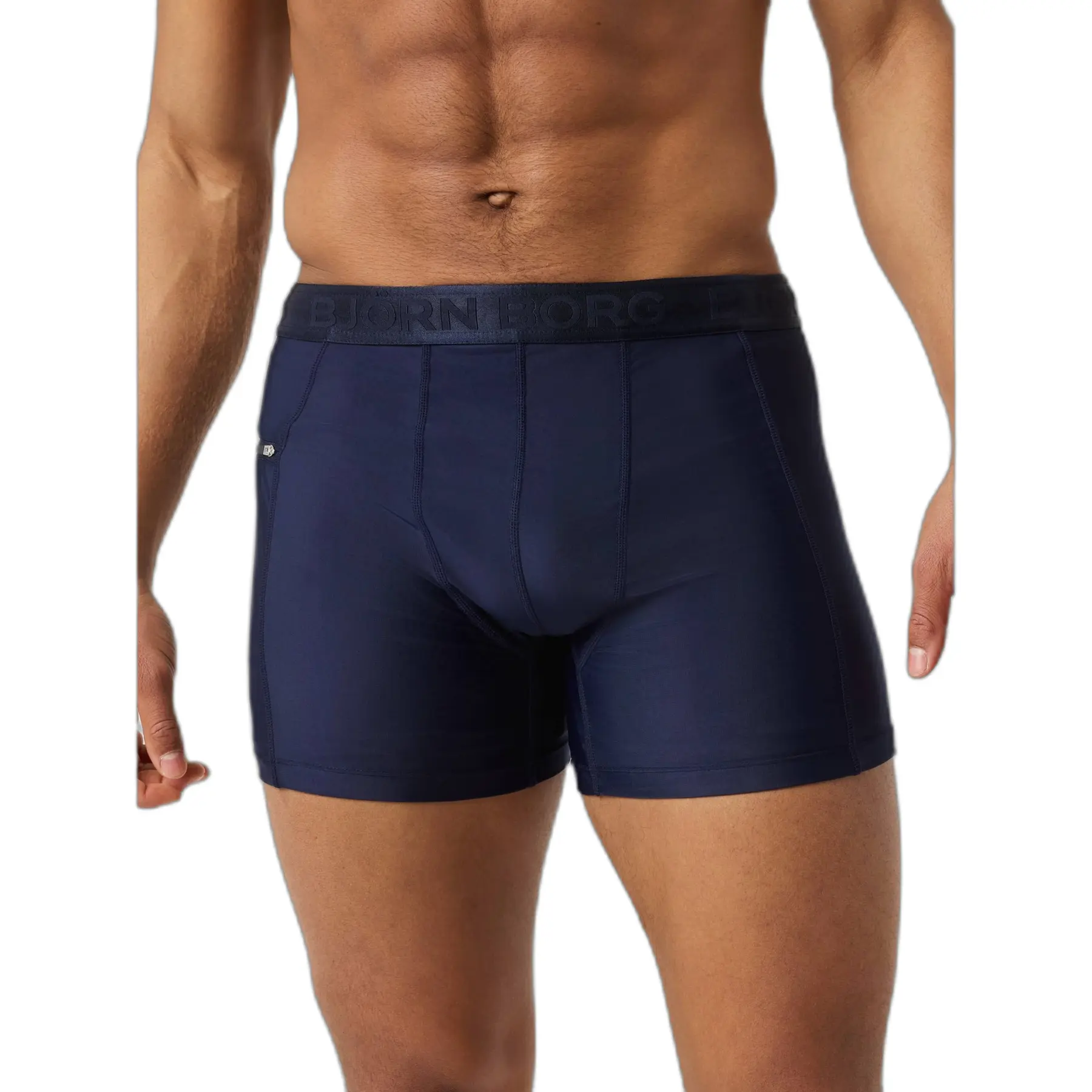 Björn Borg Men's Bleu Stretch Swim Shorts