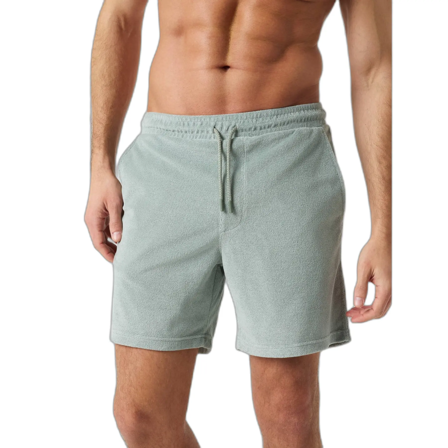Björn Borg Men's Gris Terry Pool Shorts