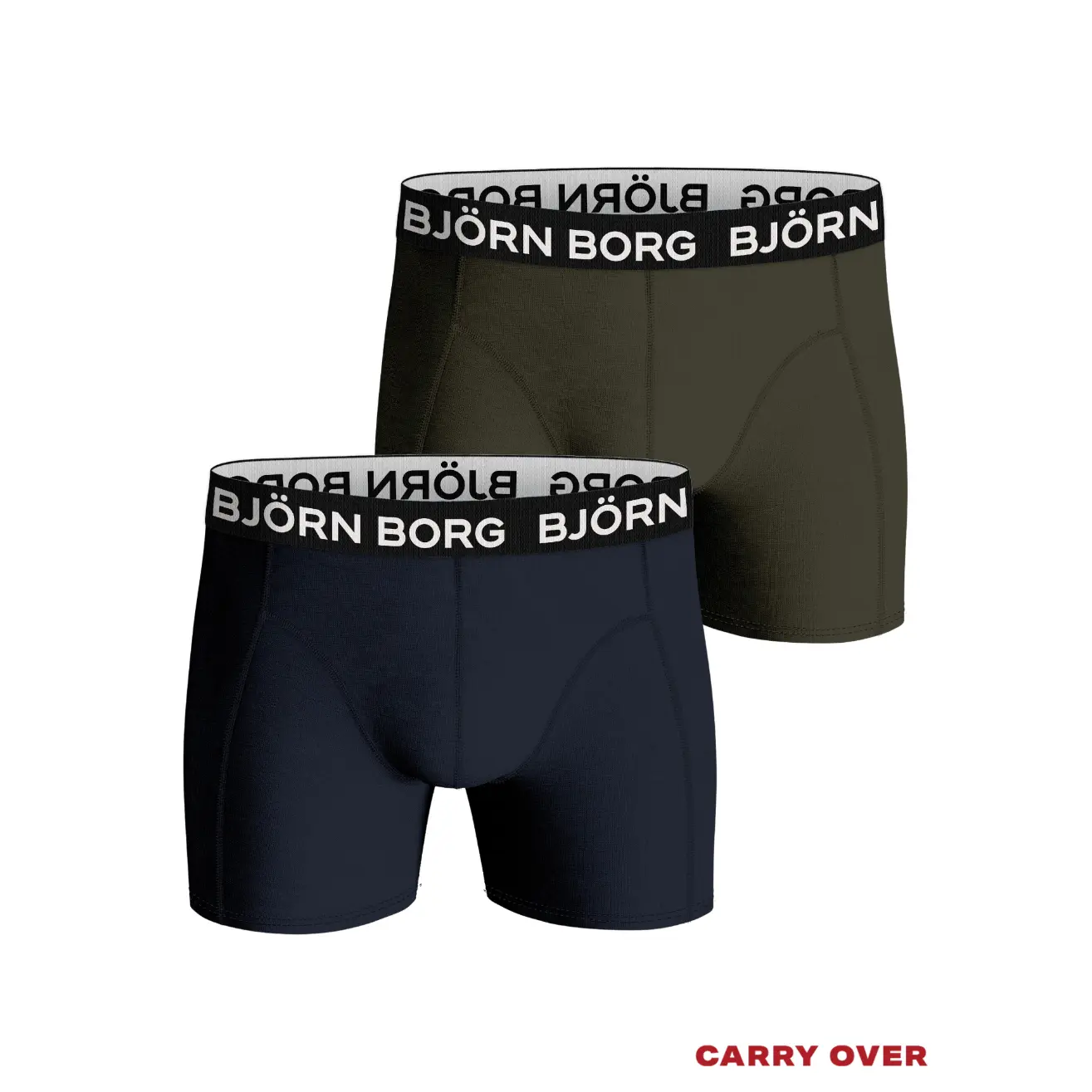 Björn Borg Men's Multicolore Bamboo And Cotton Mix Boxer (X2)