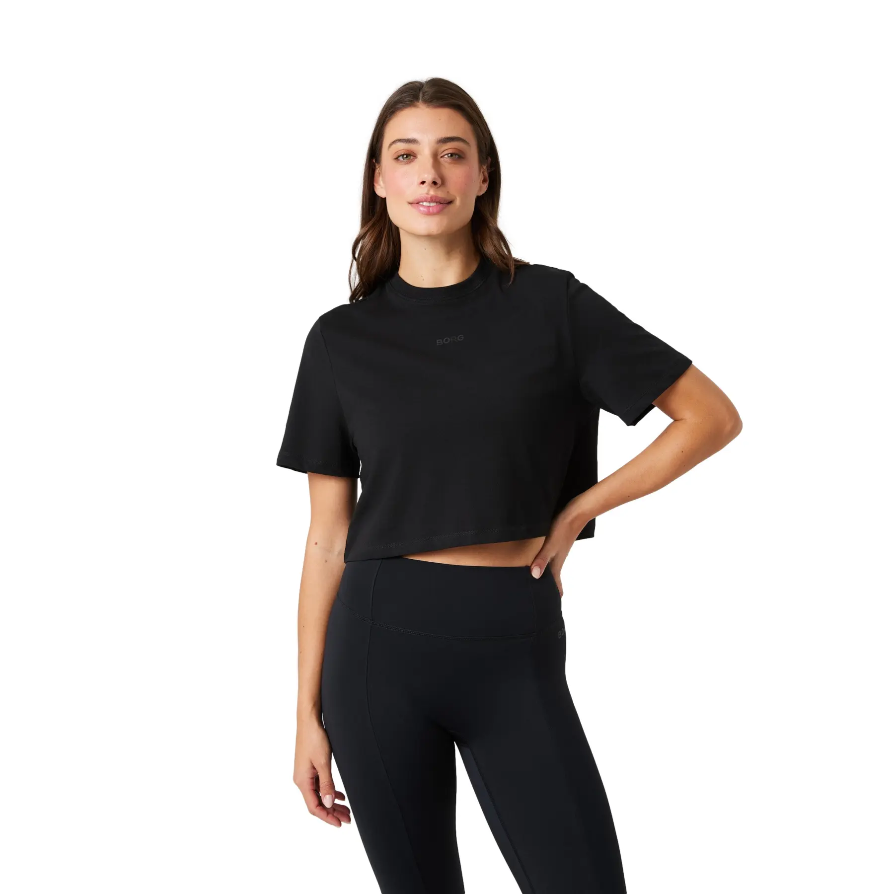 Björn Borg Women's Noir Short T-Shirt Studio