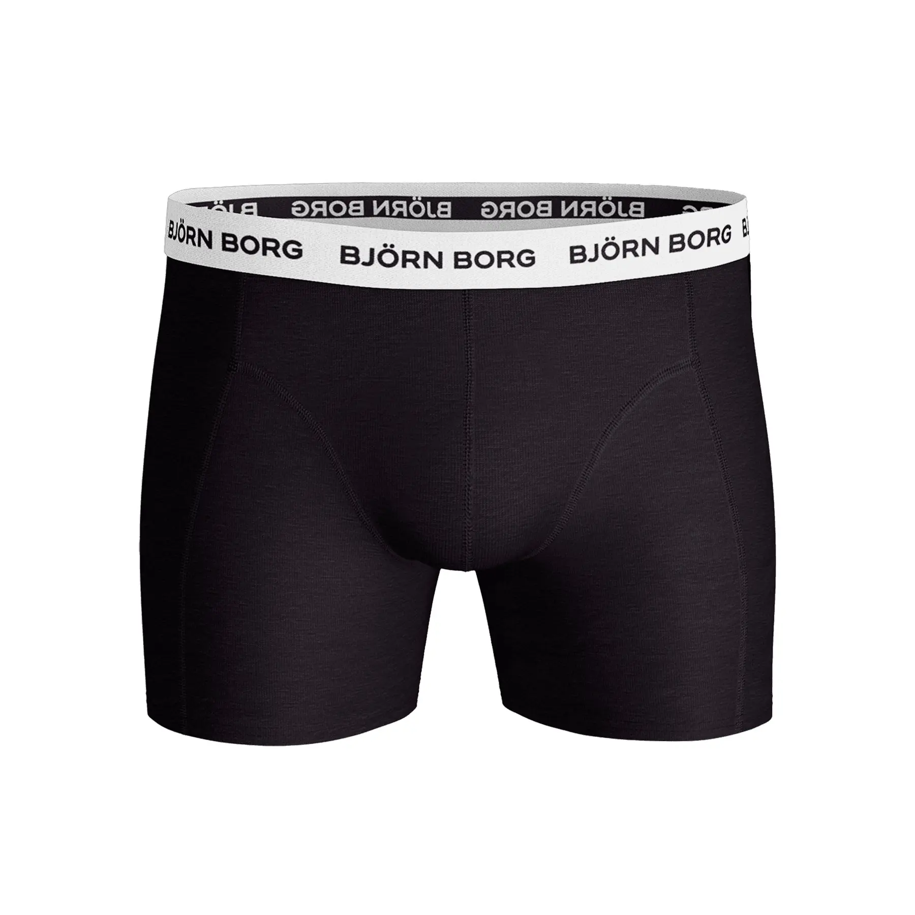 Björn Borg Boys Noir Cotton Stretch Boxer Shorts (X3)
