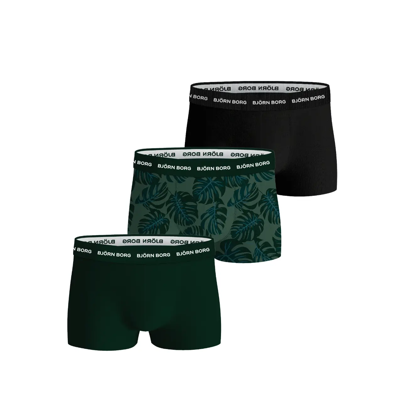 Boxershorts aus Stretch-Baumwolle Björn Borg (x3)