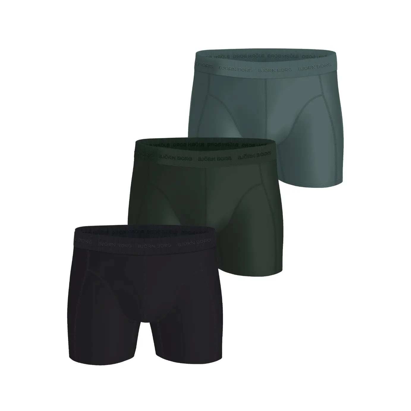 Björn Borg Men's Multicolore Underpants (X3)