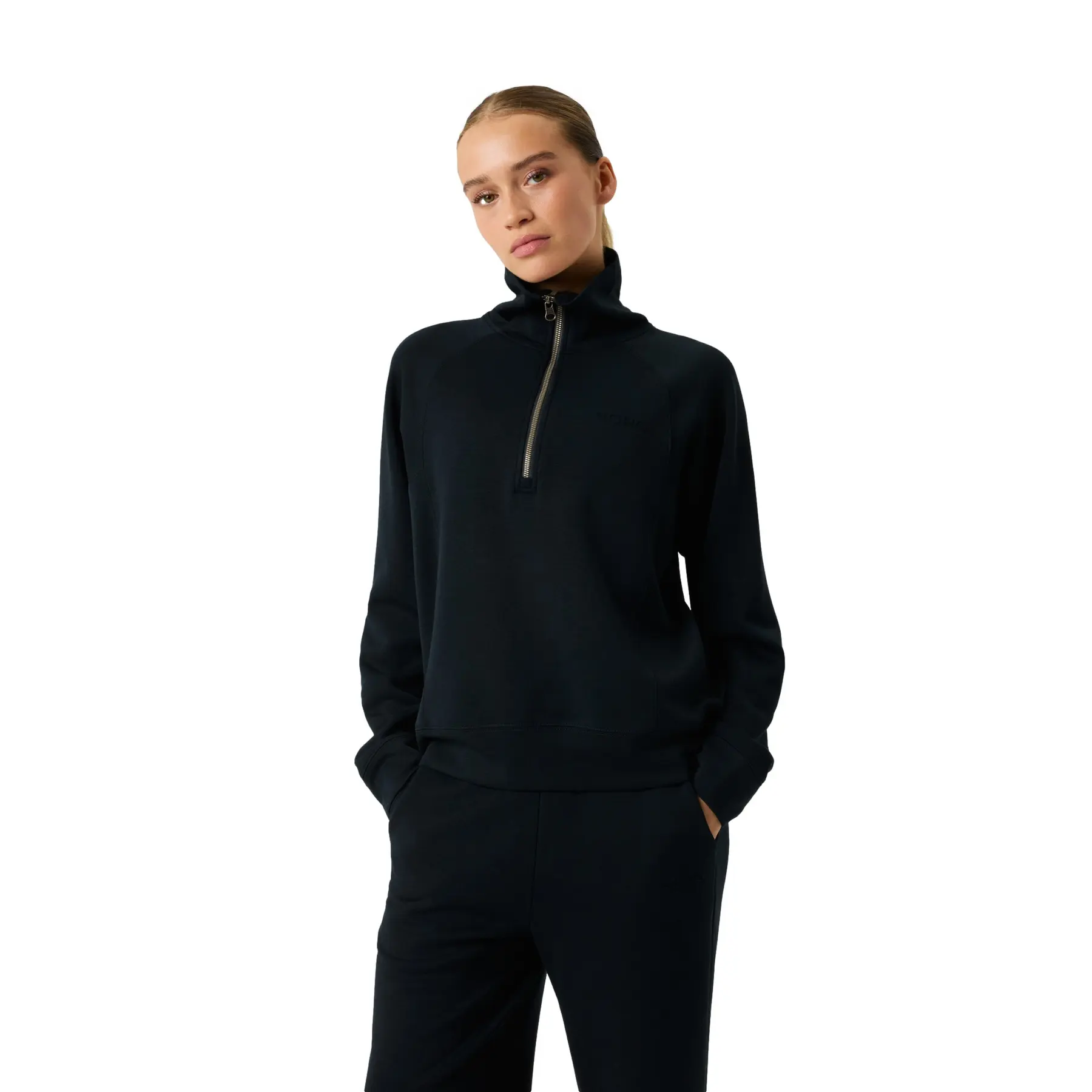 Björn Borg Women's Noir Sweatshirt 1/2 Zip Woman Studio