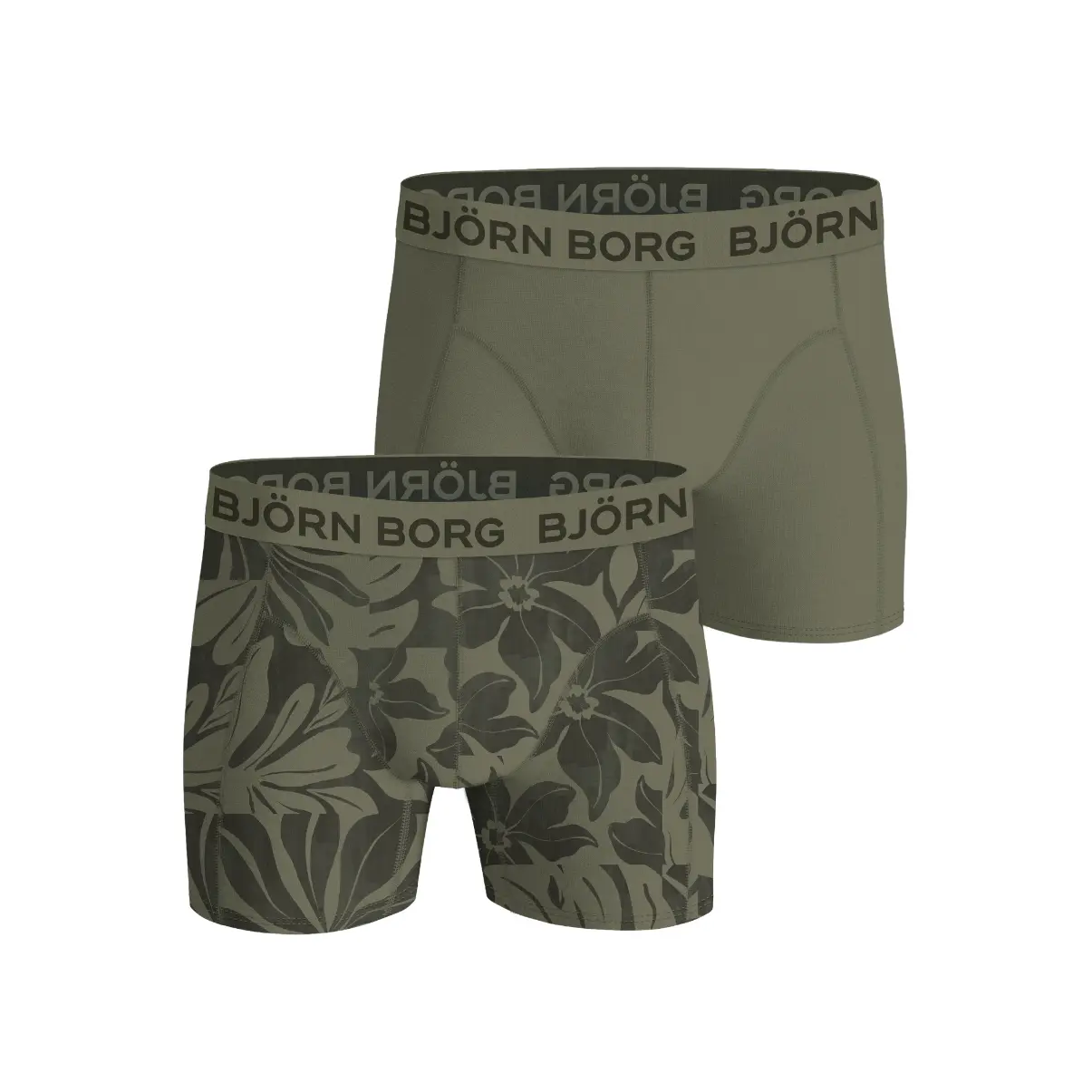 Björn Borg Men's Vert Bamboo And Cotton Mix Boxer (X2)