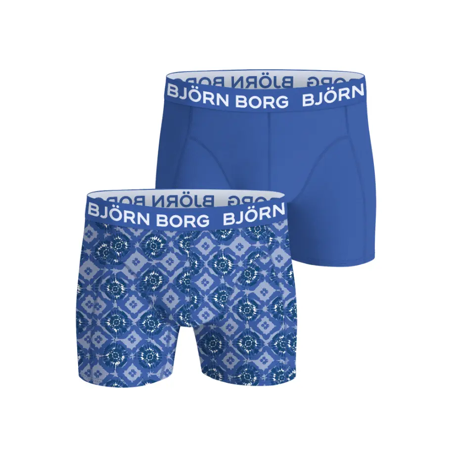 Klassischer Mid-Rise Baumwollboxer Björn Borg (x2)