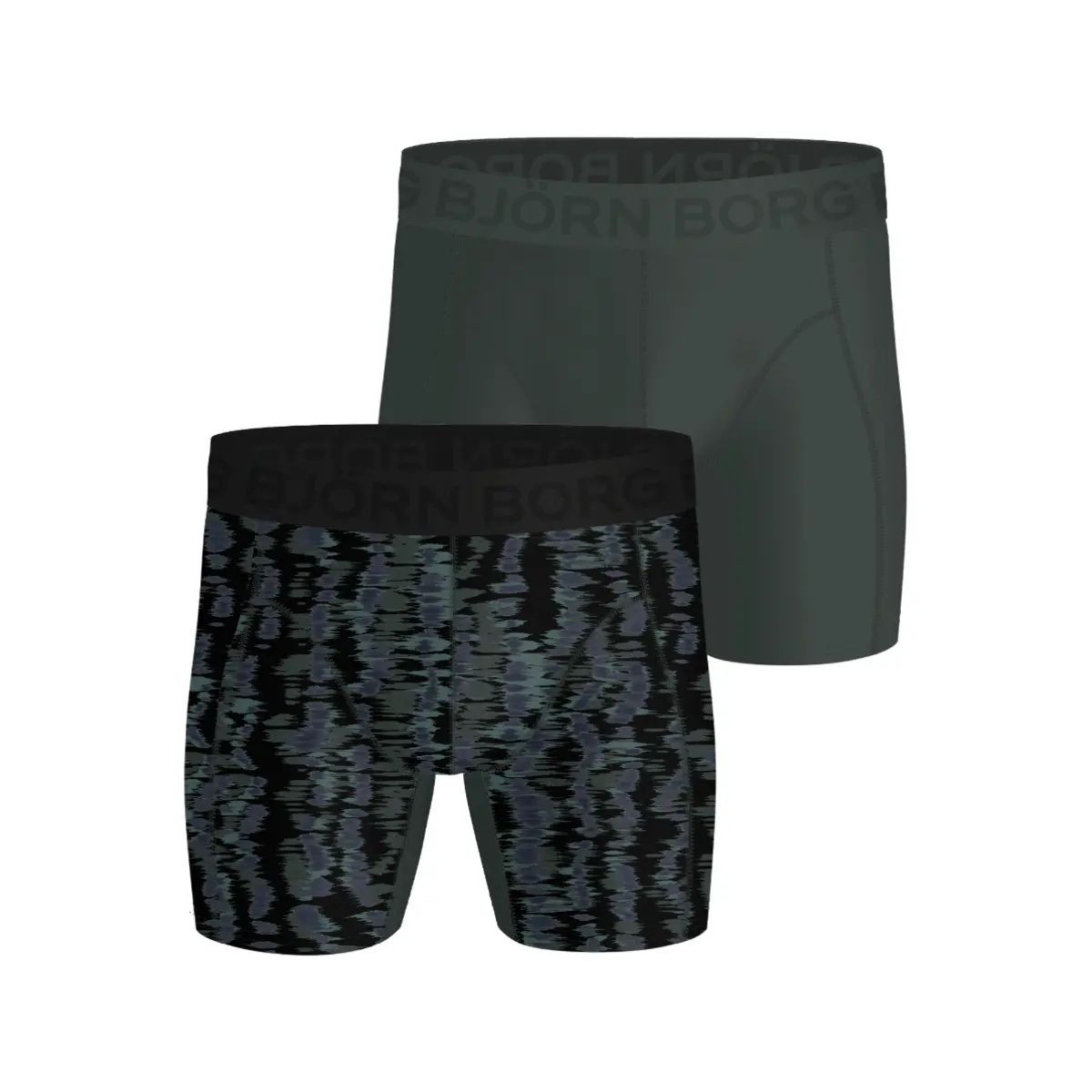 Ultra-leichtes Mikrofaser-Boxerhöschen Björn Borg Sports Lightweight (x2)