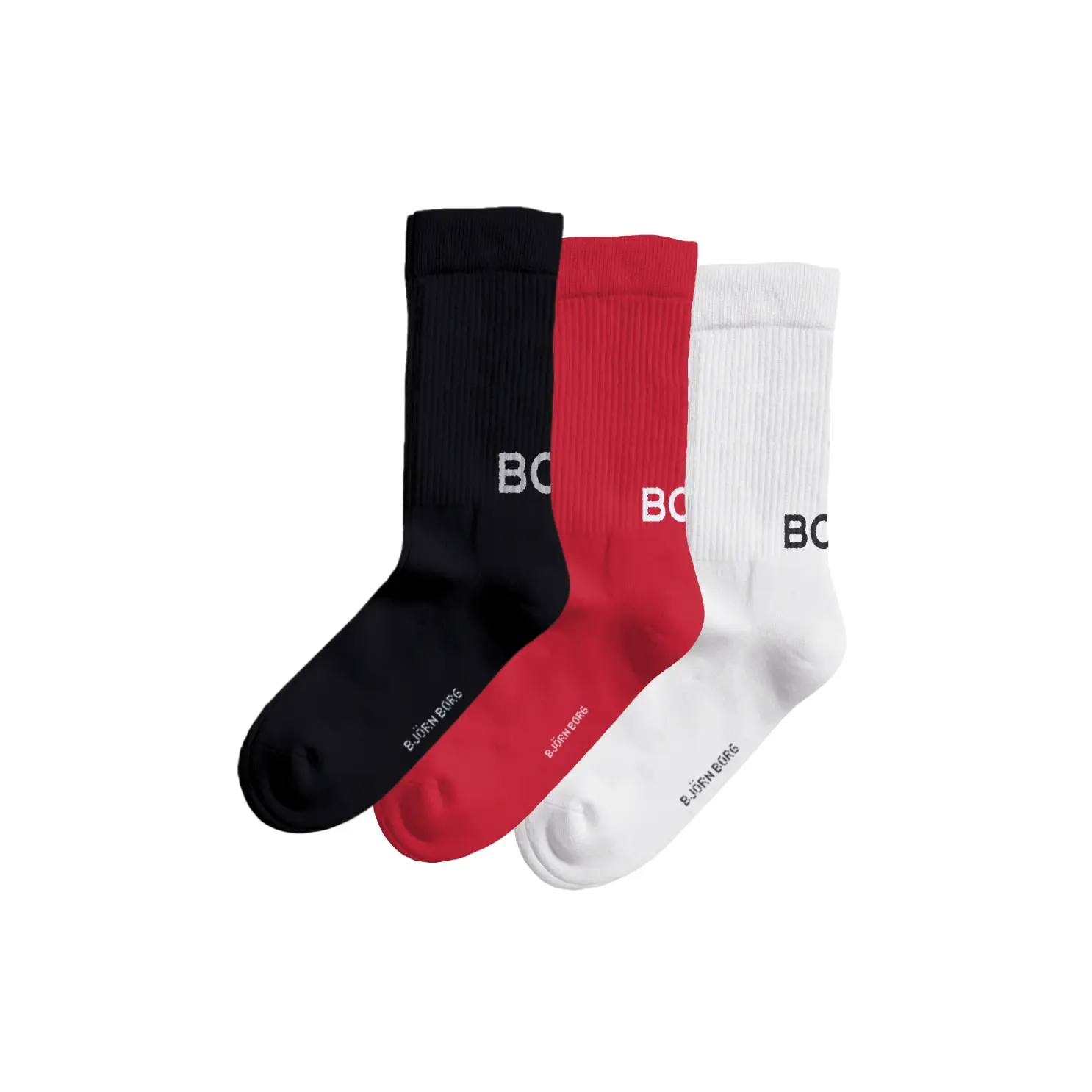 Björn Borg Unisex Multicolore Polyamide Socks Classic (X3)