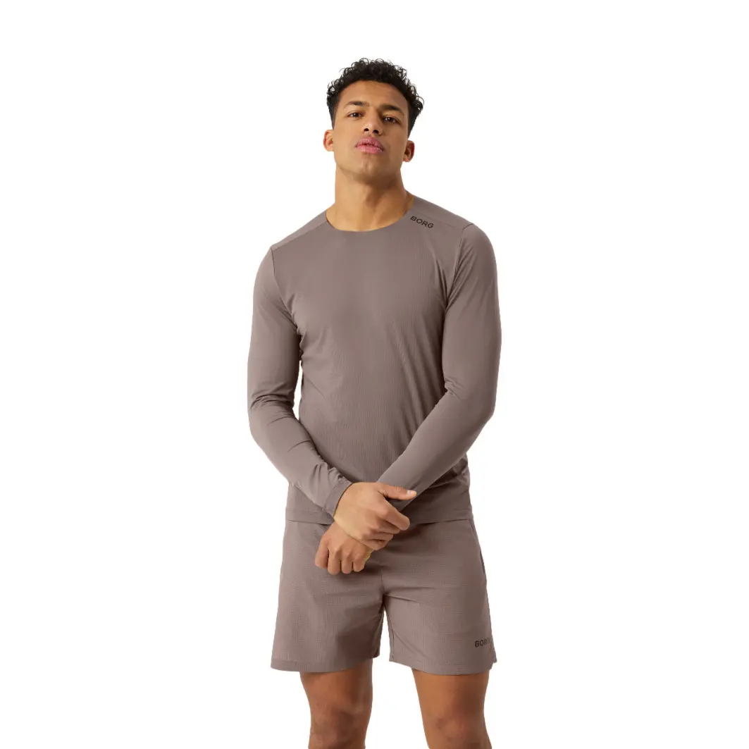 Langarm-T-Shirt Björn Borg Feather