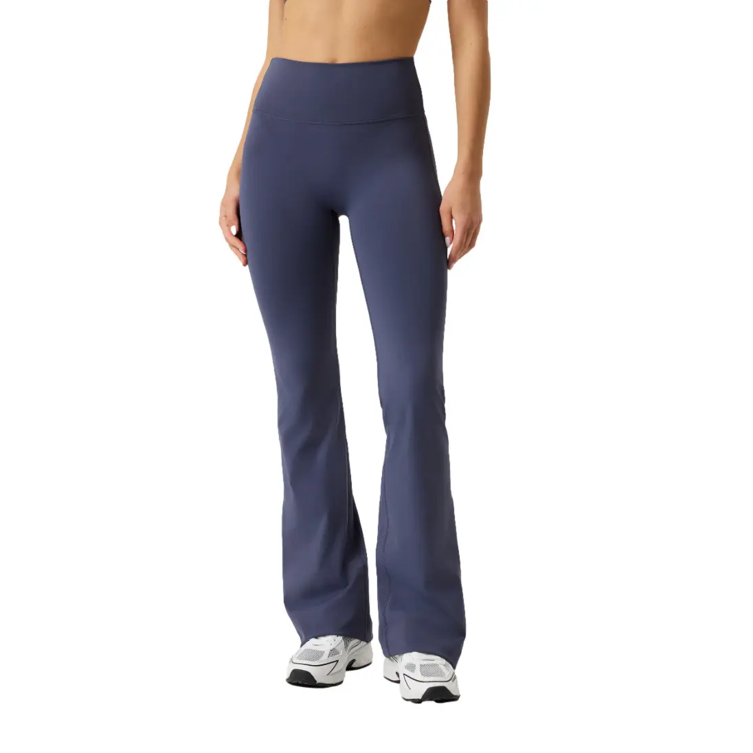 Leggings da donna con risvolto