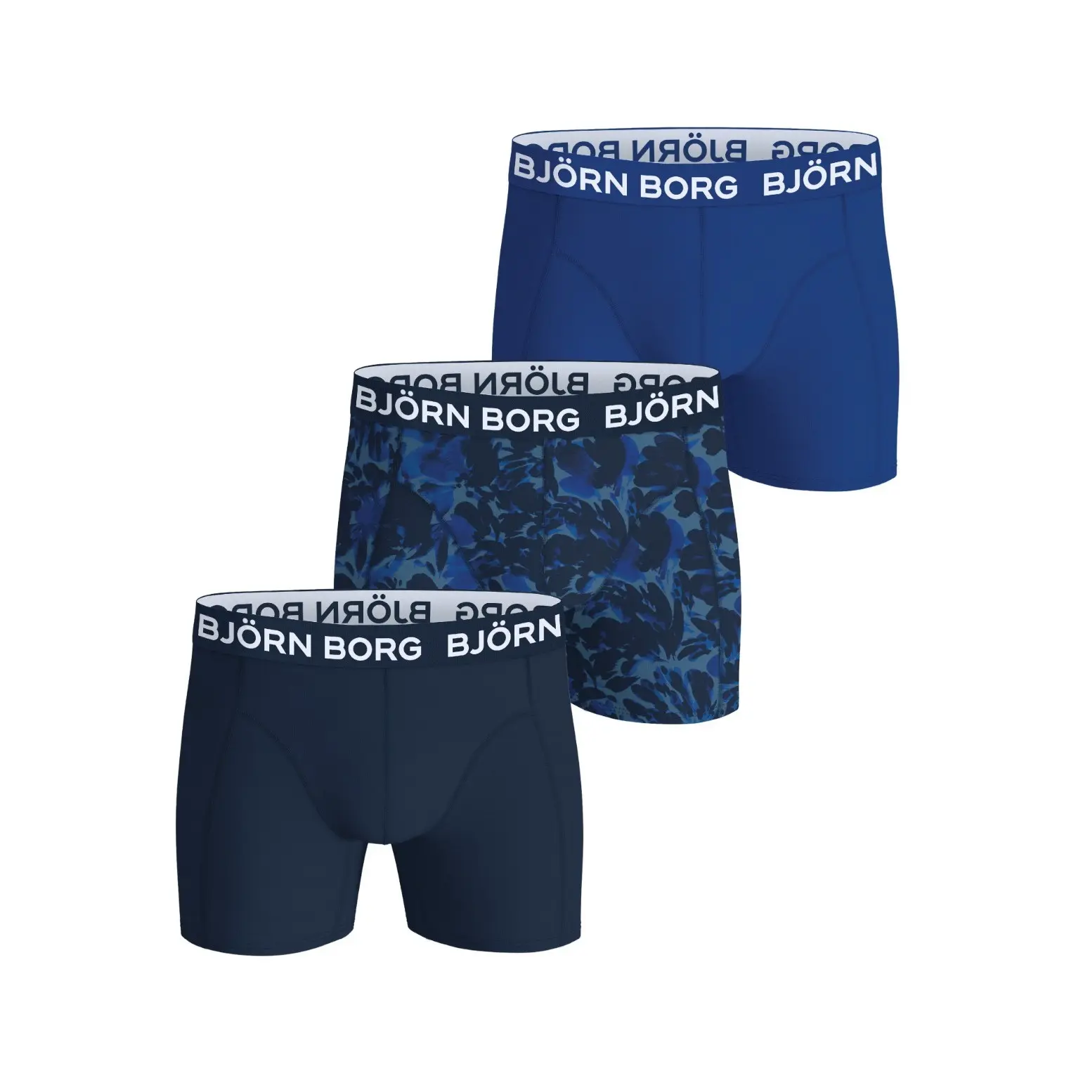 Baumwollboxer für Kinder Björn Borg (x3)