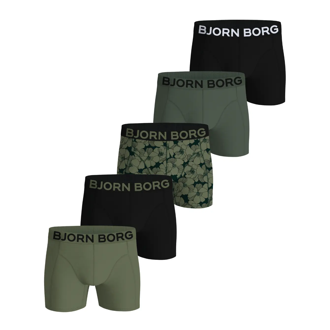 Boxershorts aus Baumwolle Björn Borg (x5)