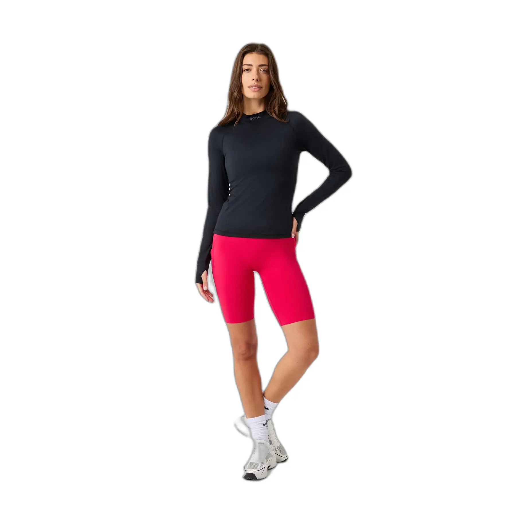 Women's short bib shorts Björn Borg