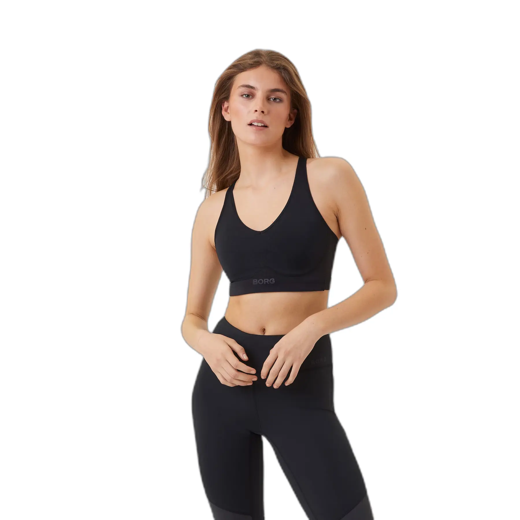Damen-Sport-BH Björn Borg Mid V Support