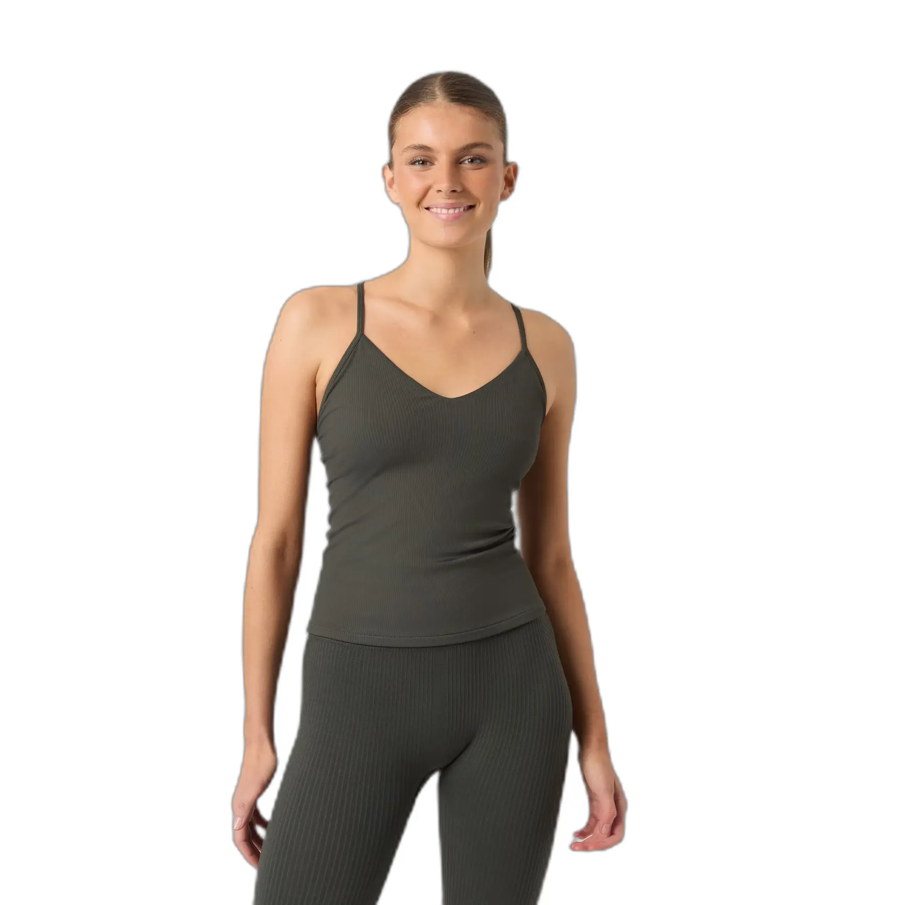 Women's ribbed cami top Björn Borg Studio