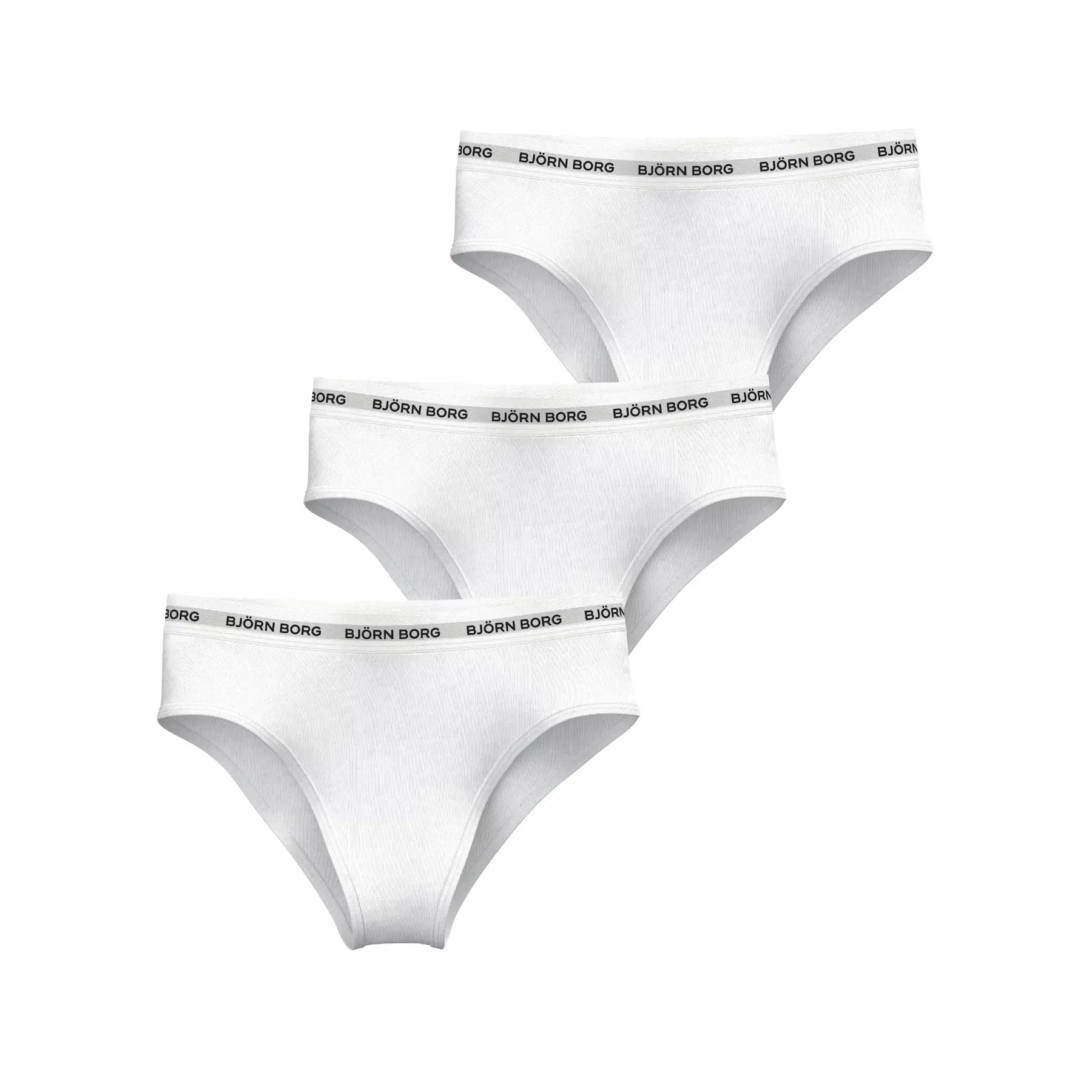 7321465643797 - Höschen mit hoher Taille Damen Logo Brief (x3)