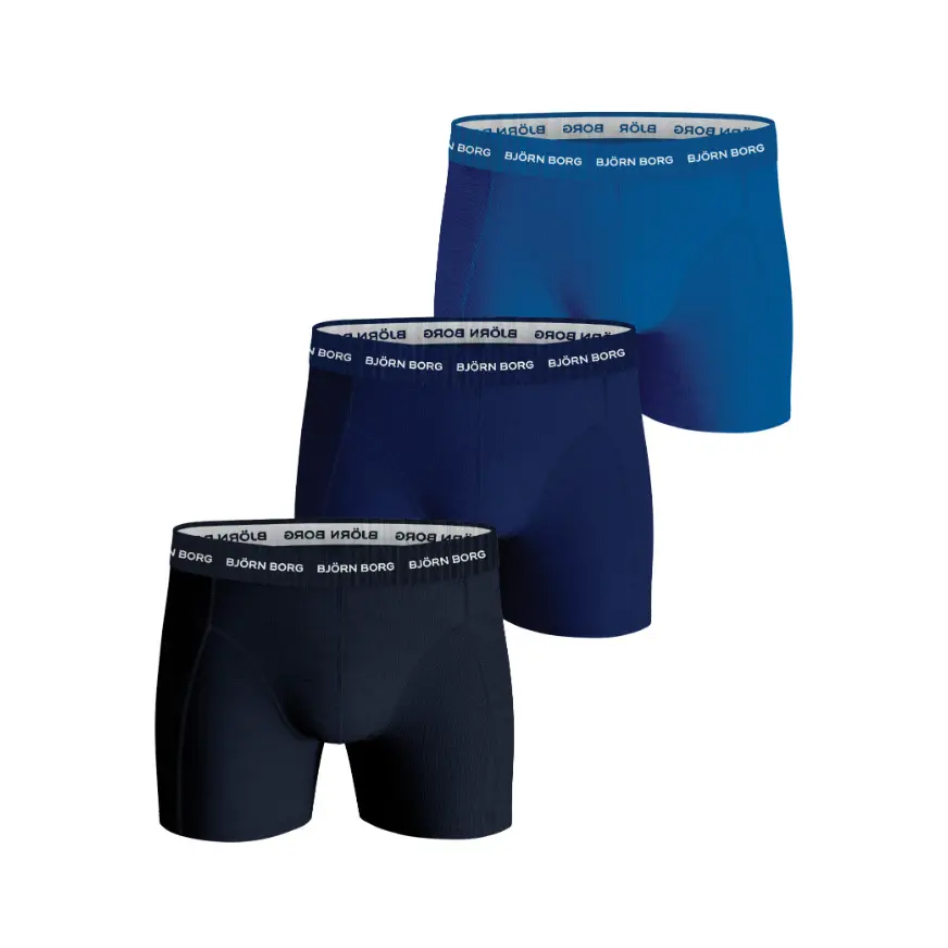 7321465652393 - Elastische Baumwoll-Boxershorts (x3)