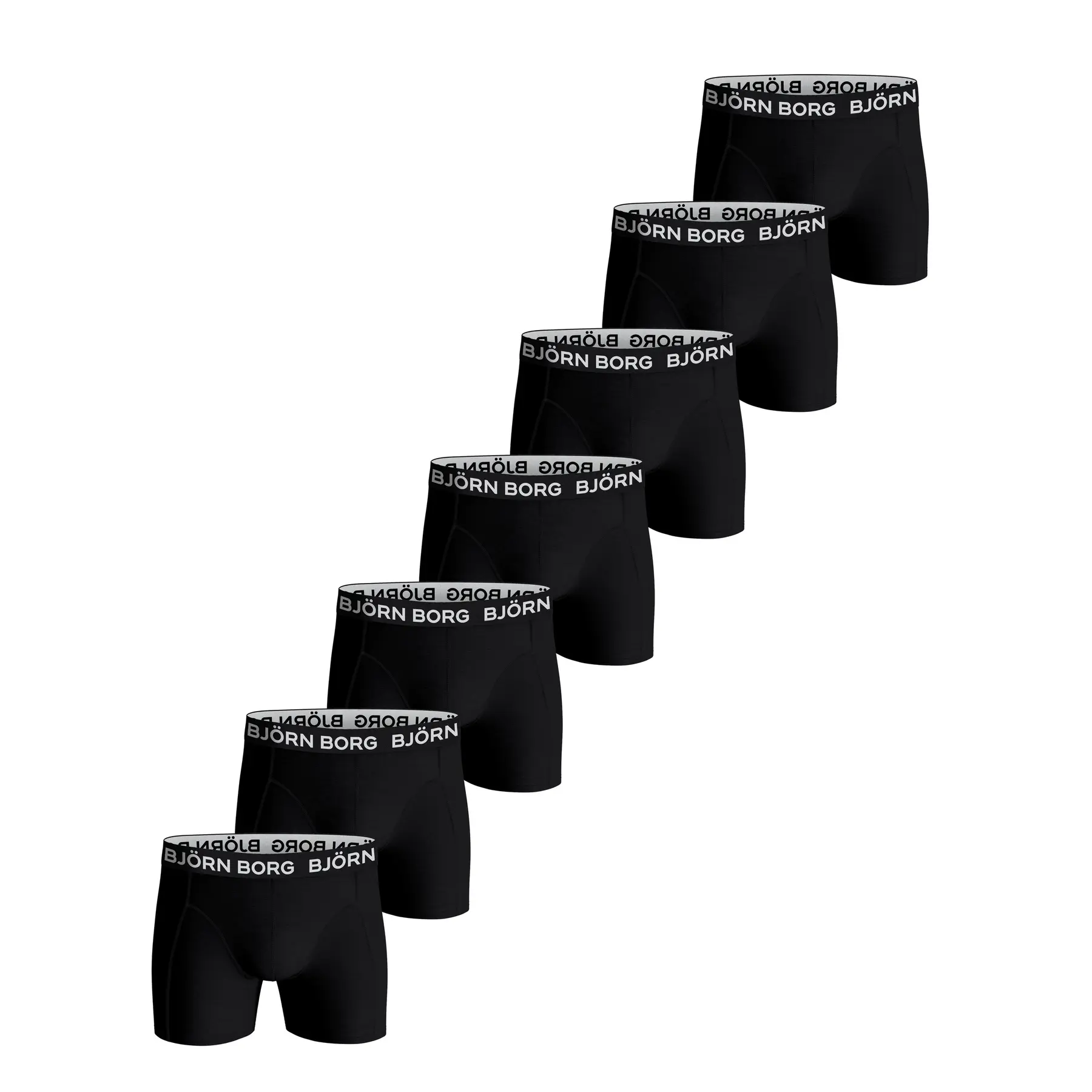 7321465653802 - Elastische Baumwoll-Boxershorts (x7) 7321465653802 - Elastische Baumwoll-Boxershorts (x7)