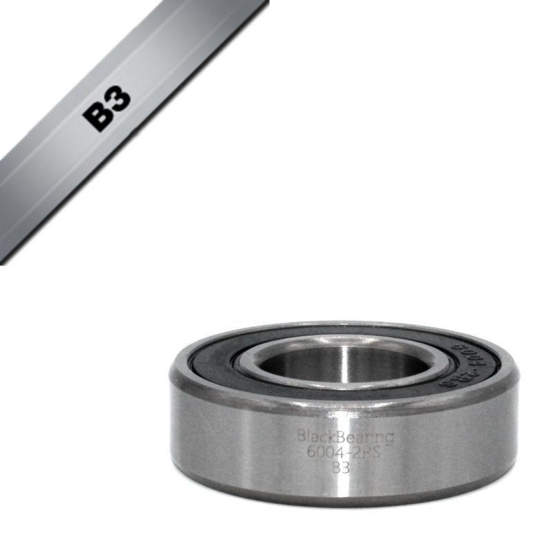 Velo Store - UK Bearing Black Bearing B3 - 6004-2RS - 20 x 42 x 12 mm | Extra 10% off with Subscription, Postage £16.79 to UK Fedex.