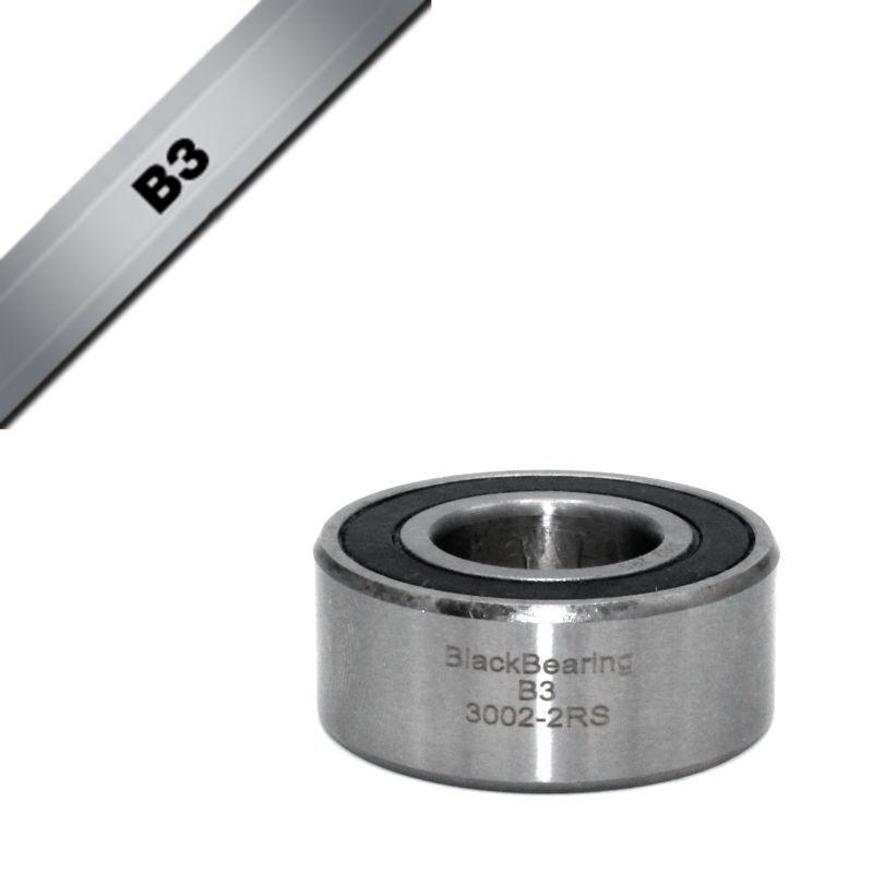 Velo Store - UK Bearing Black Bearing B3 - 3002-2RS - 15 x 32 x 13 mm | Extra 10% off with Subscription, Postage £16.79 to UK Fedex.
