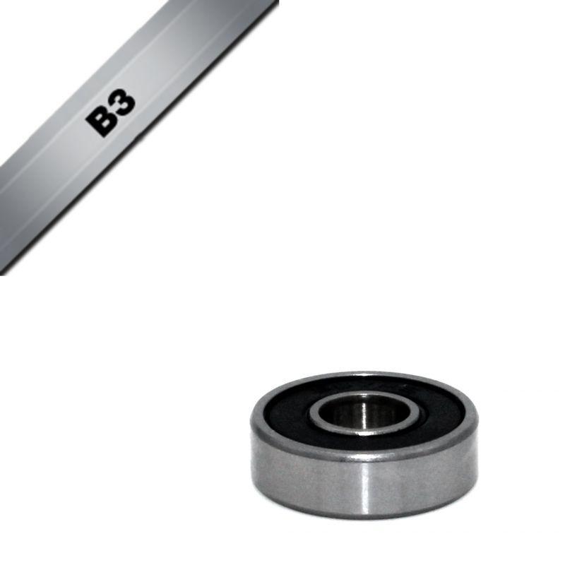 Velo Store - UK Bearing Black Bearing B3 - 607-2RS - 7 x 19 x 6 mm | Extra 10% off with Subscription, Postage £16.79 to UK Fedex.