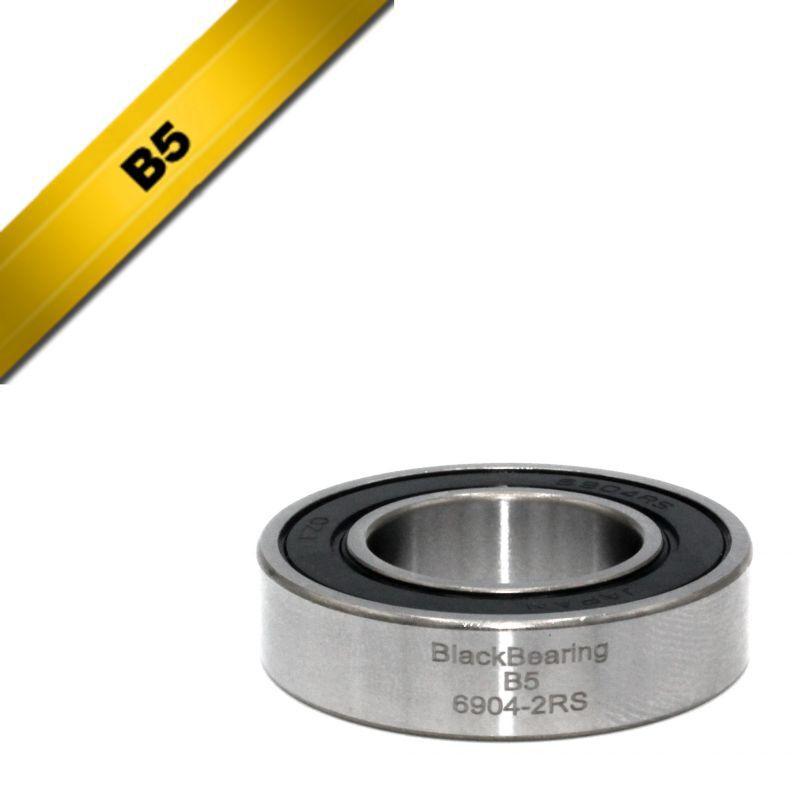 Velo Store - UK Bearing Black Bearing B5 - 6904-2RS - 20 x 37 x 9 mm | Extra 10% off with Subscription, Postage £16.79 to UK Fedex.