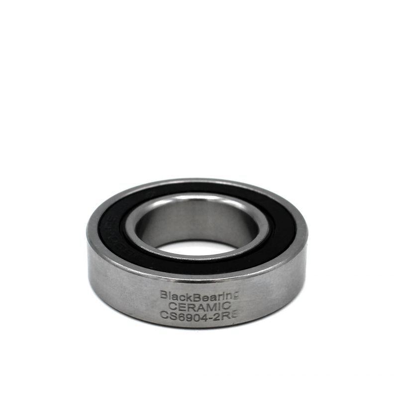 Velo Store - UK Ceramic bearing Black Bearing 6904-2RS - 20 x 37 x 9 mm | Extra 10% off with Subscription, Postage £16.79 to UK Fedex.