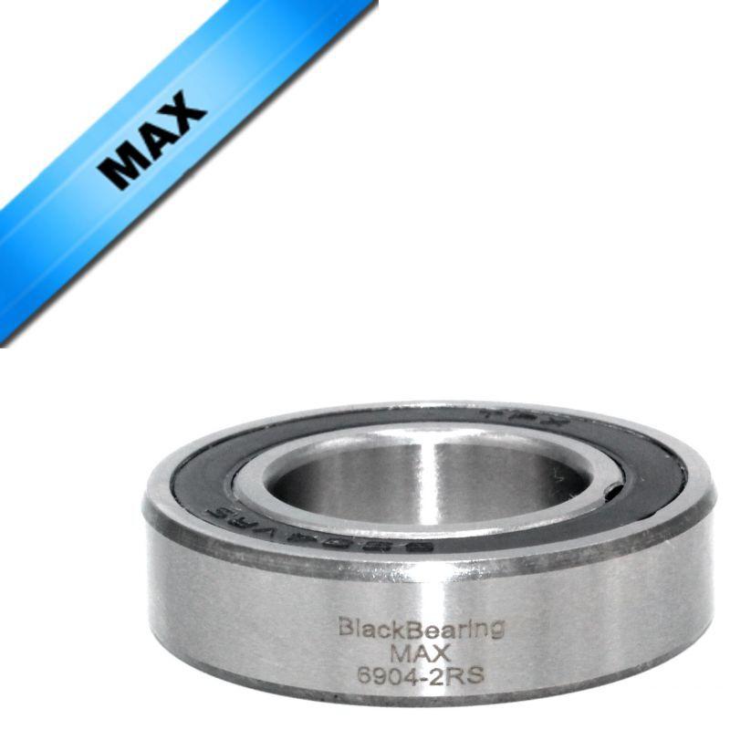 Velo Store - UK Bearing max Black Bearing MAX - 6904-2RS - 20 x 37 x 9 mm | Extra 10% off with Subscription, Postage £16.79 to UK Fedex.