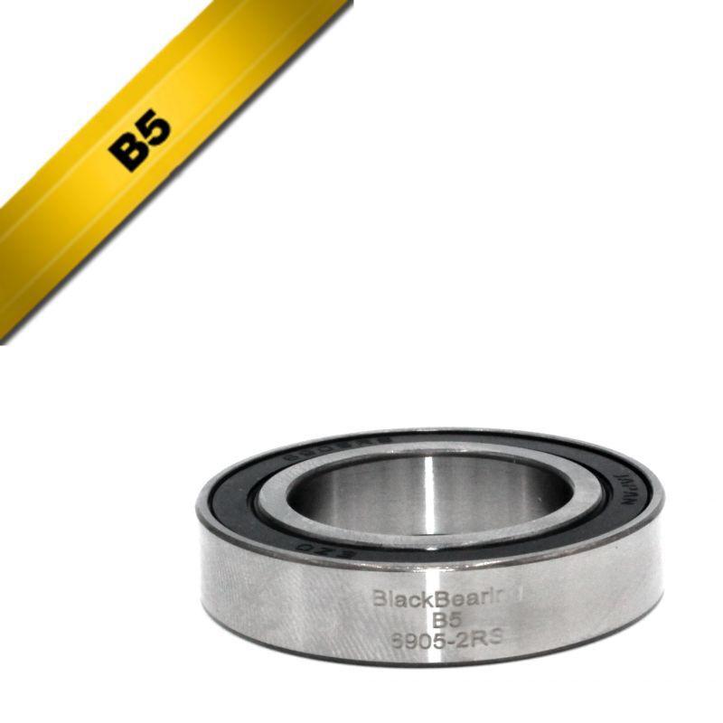 Velo Store - UK Bearing Black Bearing B5 - 6905-2RS - 25 x 42 x 9 mm | Extra 10% off with Subscription, Postage £16.79 to UK Fedex.