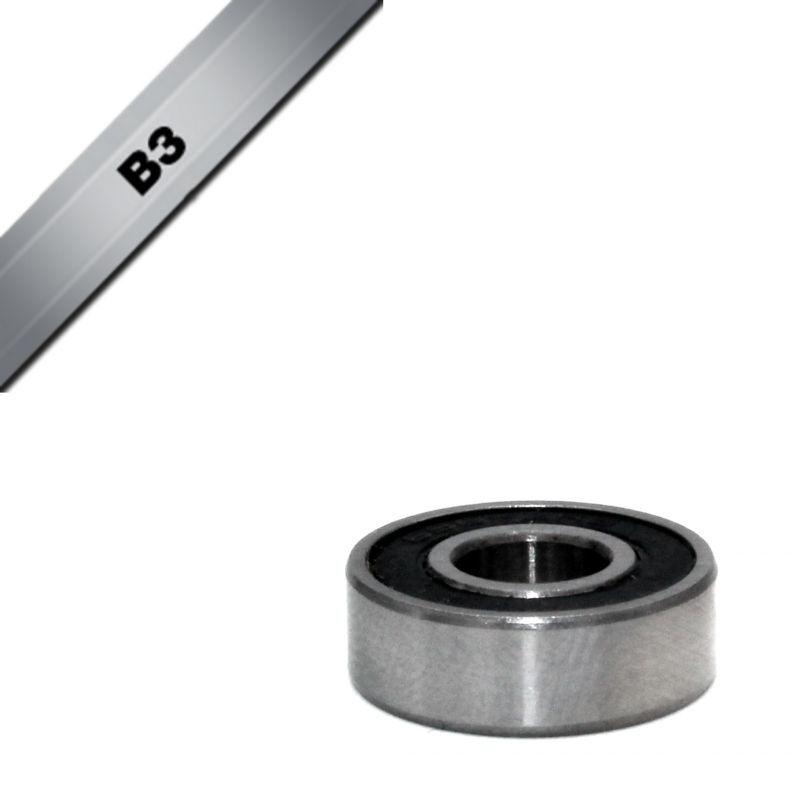Velo Store - UK Bearing Black Bearing B3 - 696-2RS - 6 x 15 x 5 mm | Extra 10% off with Subscription, Postage £16.79 to UK Fedex.