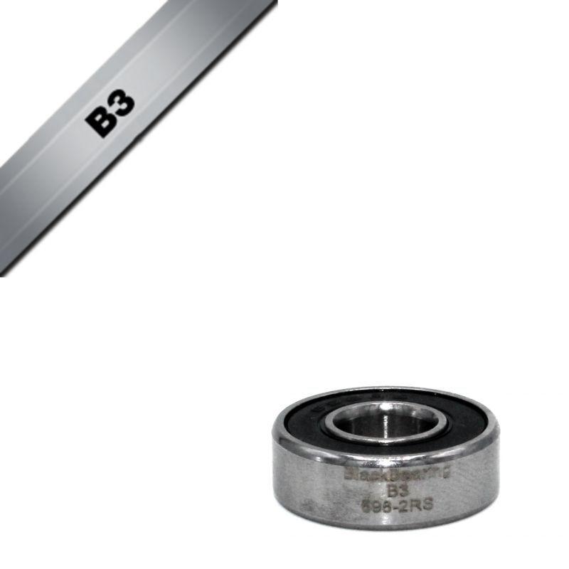 Velo Store - UK Bearing Black Bearing B3 - 698-2RS - 8 x 19 x 6 mm | Extra 10% off with Subscription, Postage £16.79 to UK Fedex.