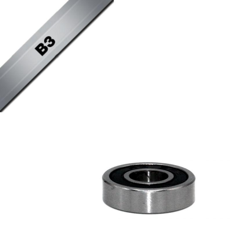 Velo Store - UK Bearing Black Bearing B3 - R4-2RS - 6,35 x 15,88 x 4,98 mm | Extra 10% off with Subscription, Postage £16.79 to UK Fedex.