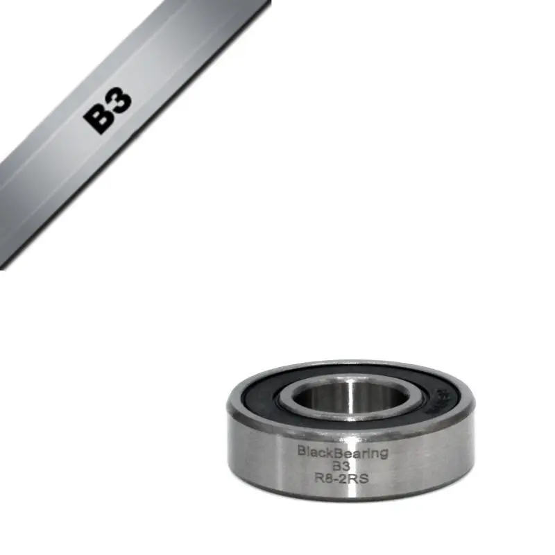 Velo Store - UK Bearing Black Bearing B3 - R8-2RS - 12,7 x 28,58 x 7,94 mm | Extra 10% off with Subscription, Postage £16.79 to UK Fedex.